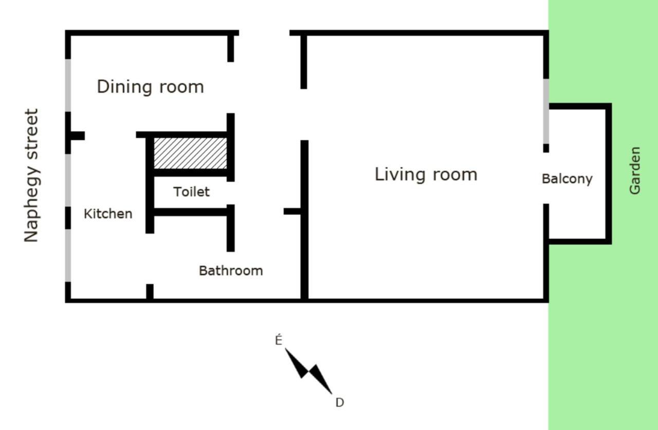 בודפשט Peaceful Apartment Near Buda Castle And Chain Bridge מראה חיצוני תמונה